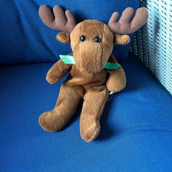 Vintage 1999 Avon Plush Full O'Beans Spruce the Moose - Picture 1 of 6
